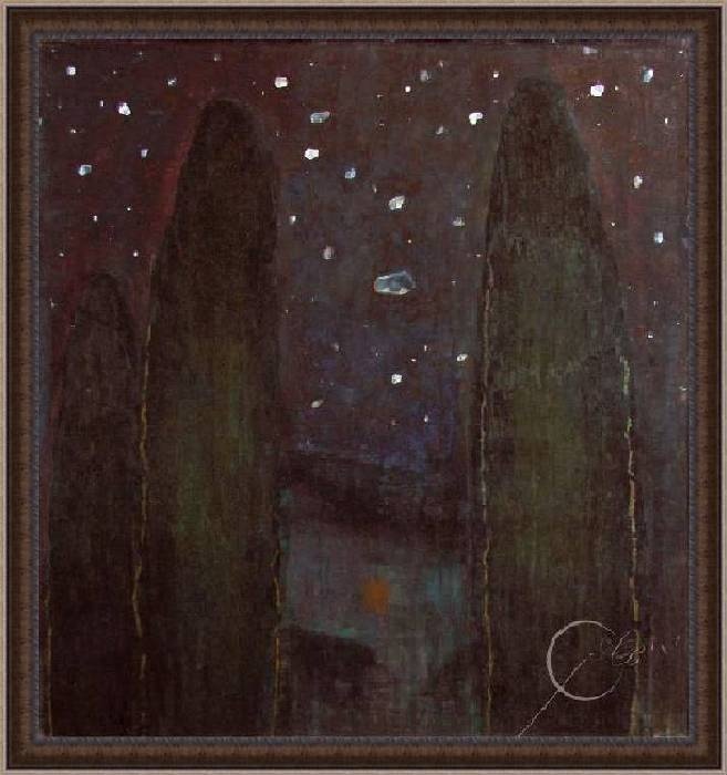 Виктория Алферонок. Кипарисы. Коктебель