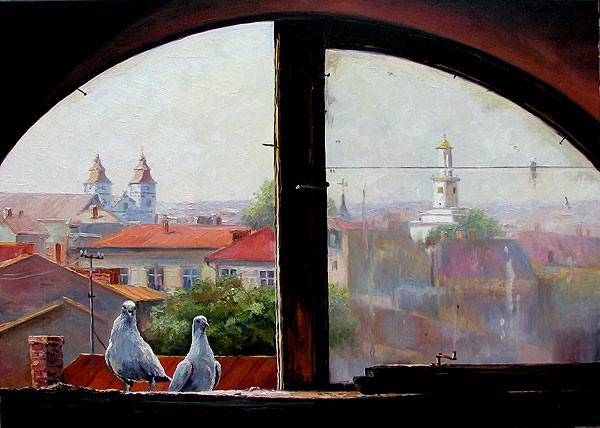 Ропяник Игорь. Чердачное окно