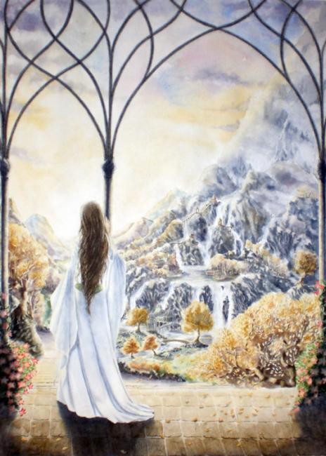 Голубкин Сергей. Окно осеннего заката