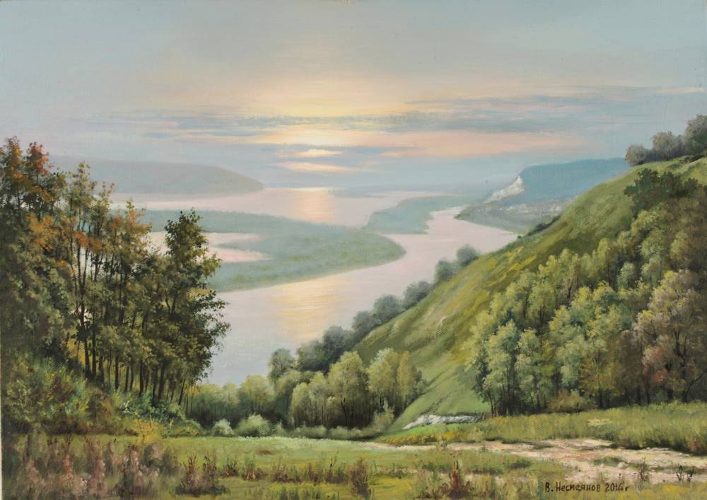 Виктор Несмеянов. Утро Жигулевские ворота